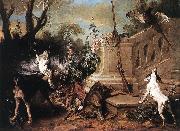 OUDRY, Jean-Baptiste Dead Roe ag Spain oil painting artist